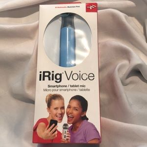 New IRIG Voice Smartphone Tablet Mic Microphone